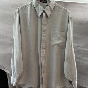 5 for $20🫟🛍️🔵 Men's Gray Casual Button Down Shirt